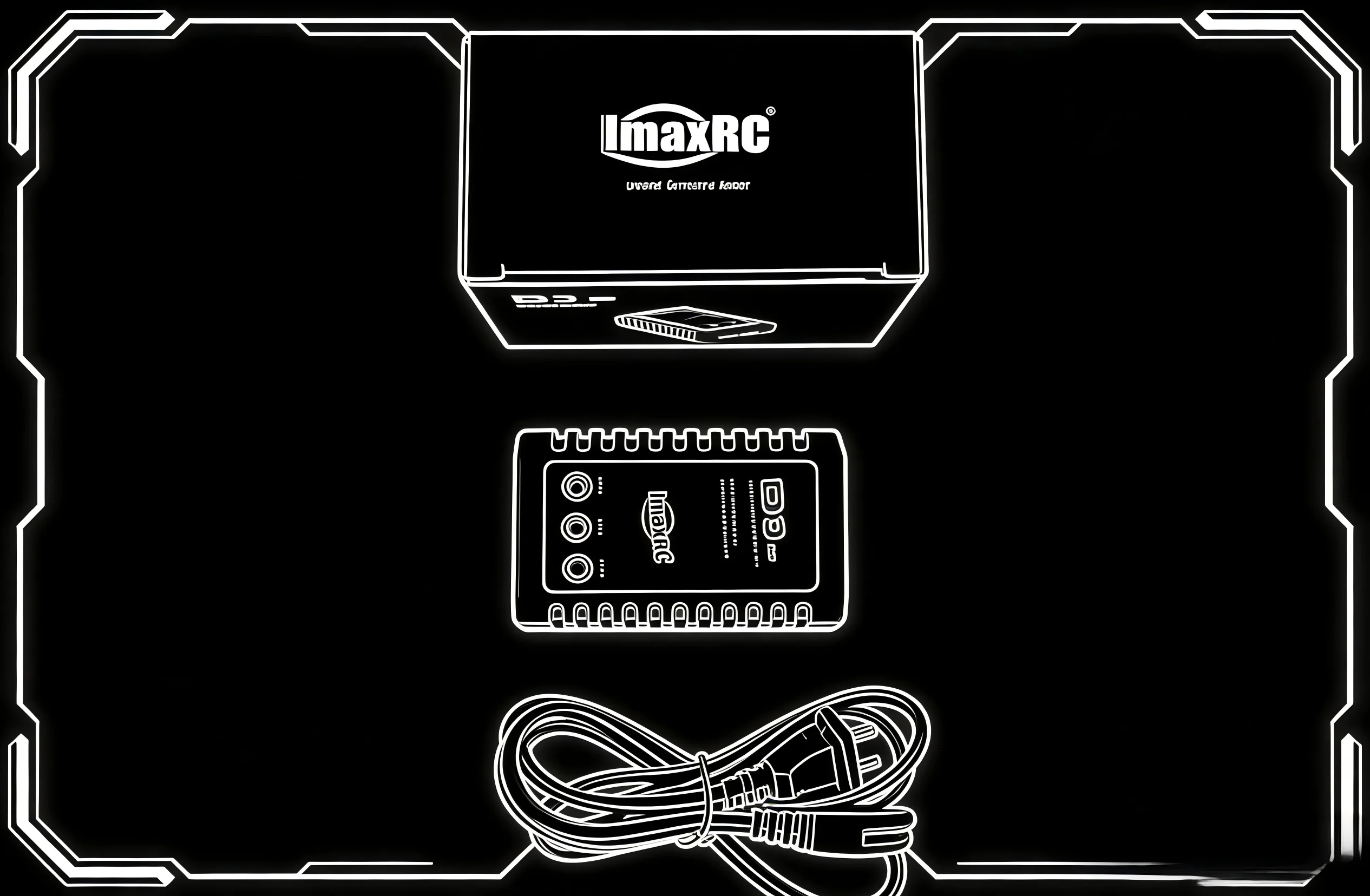 Компактное зарядное устройство IMAX B3AC Pro для LiPo аккумуляторов 2S 3S 7.4V 11.1V, профессиональное балансировочное зарядное устройство + блок питания EU US UK AU