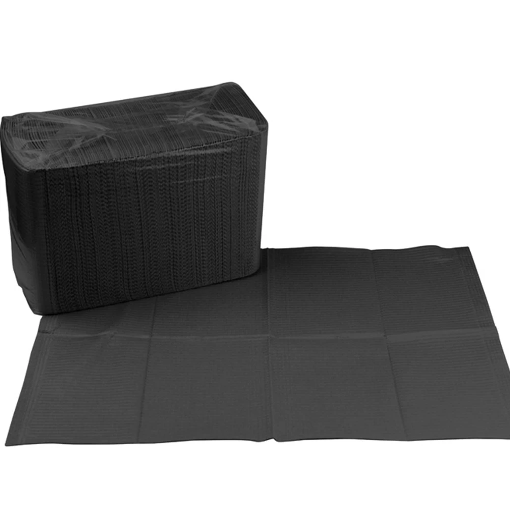 

125Pcs Black Waterproof Disposable Tablecloth Professional Desktop Cover Tattoo Mat Table Cloth Table Cover Waterproof Cloth