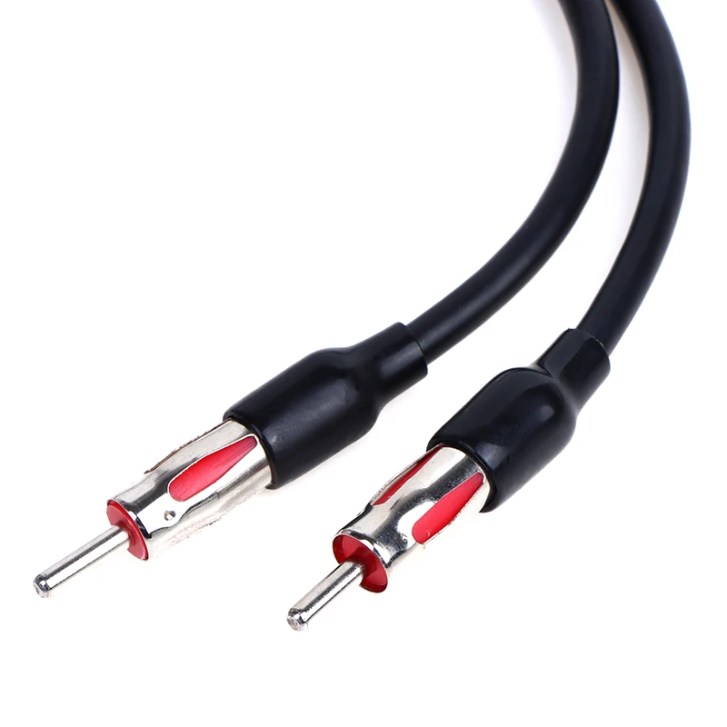 سيارة AM FM هوائي الفاصل Y-محول 2 ذكر 1 أنثى تمديد مهائي كابلات هوائي الراديو #3