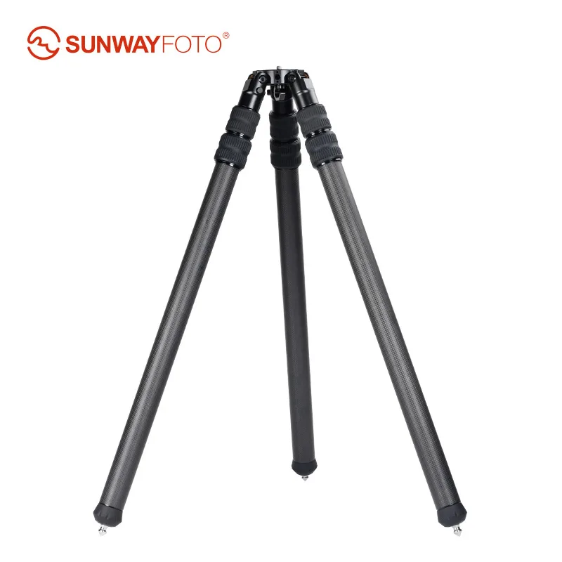 UNWAYFOTO HT4030CMI Inverted Leg Carbon Fiber without Center Column , 40mm, 3 Section,69'' Tall,Load 66lb.(30kg)