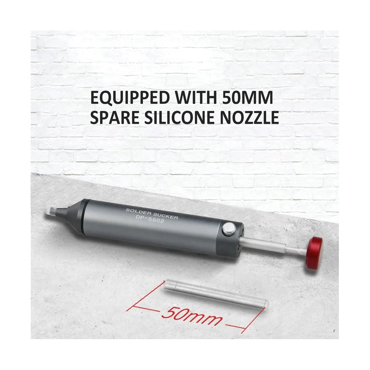 Desoldering Pump Solder Sucker SS-02 Profesional Welding Tools Desoldering Pump SMT IC Pickup Remover Tool