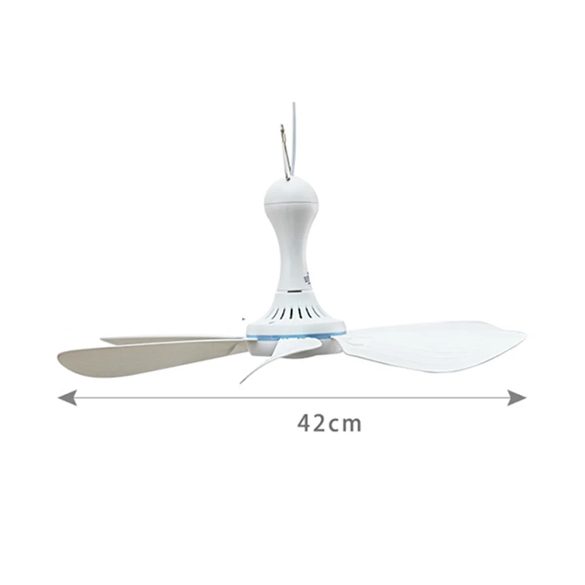 Silent 6 Leaves USB Powered Ceiling Canopy Fan for Camping Bed Dormitory Tent-A59E