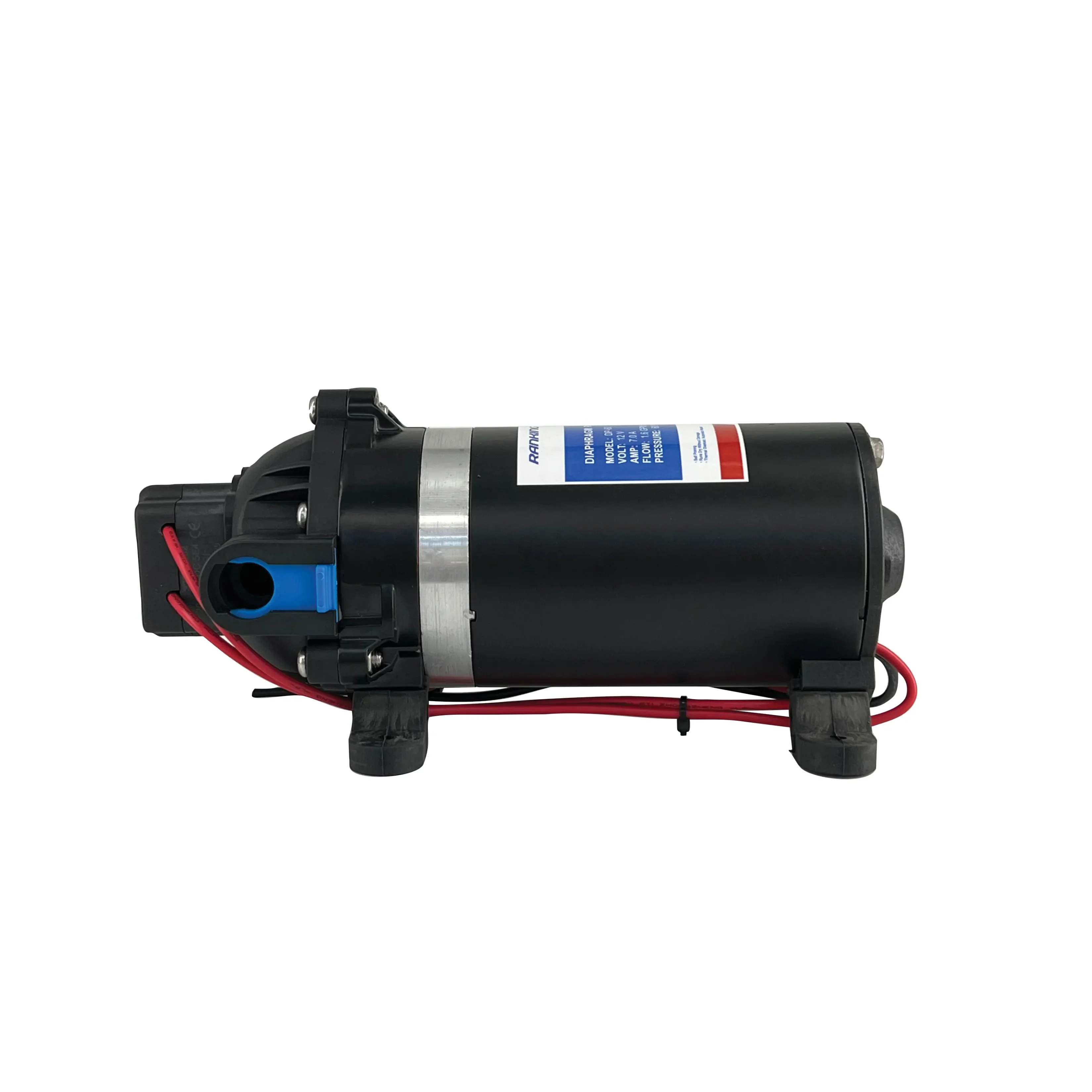 DP-160 12V DC High Pressure Booster Diaphragm Pump 160PSI for RV Caravan Car Wash Agricultural Sprayer Self Priming 3m