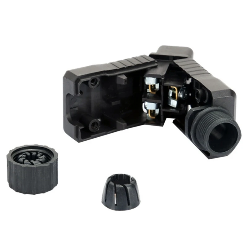 IEC PDU UPS 16A 250VAC 320 C 19 plug, IEC C19 DIY plug, conector IEC conector IEC 320 C19 C19 Plugue femea Conect