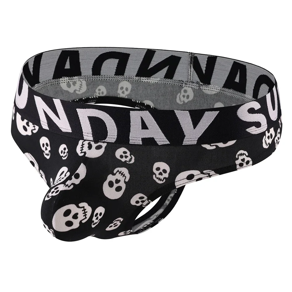 

L Men Underwear M Bulge Pouch G-strings Underwear Thong Breathable Material Classic Style Elastic Waistband Fashion Underwear