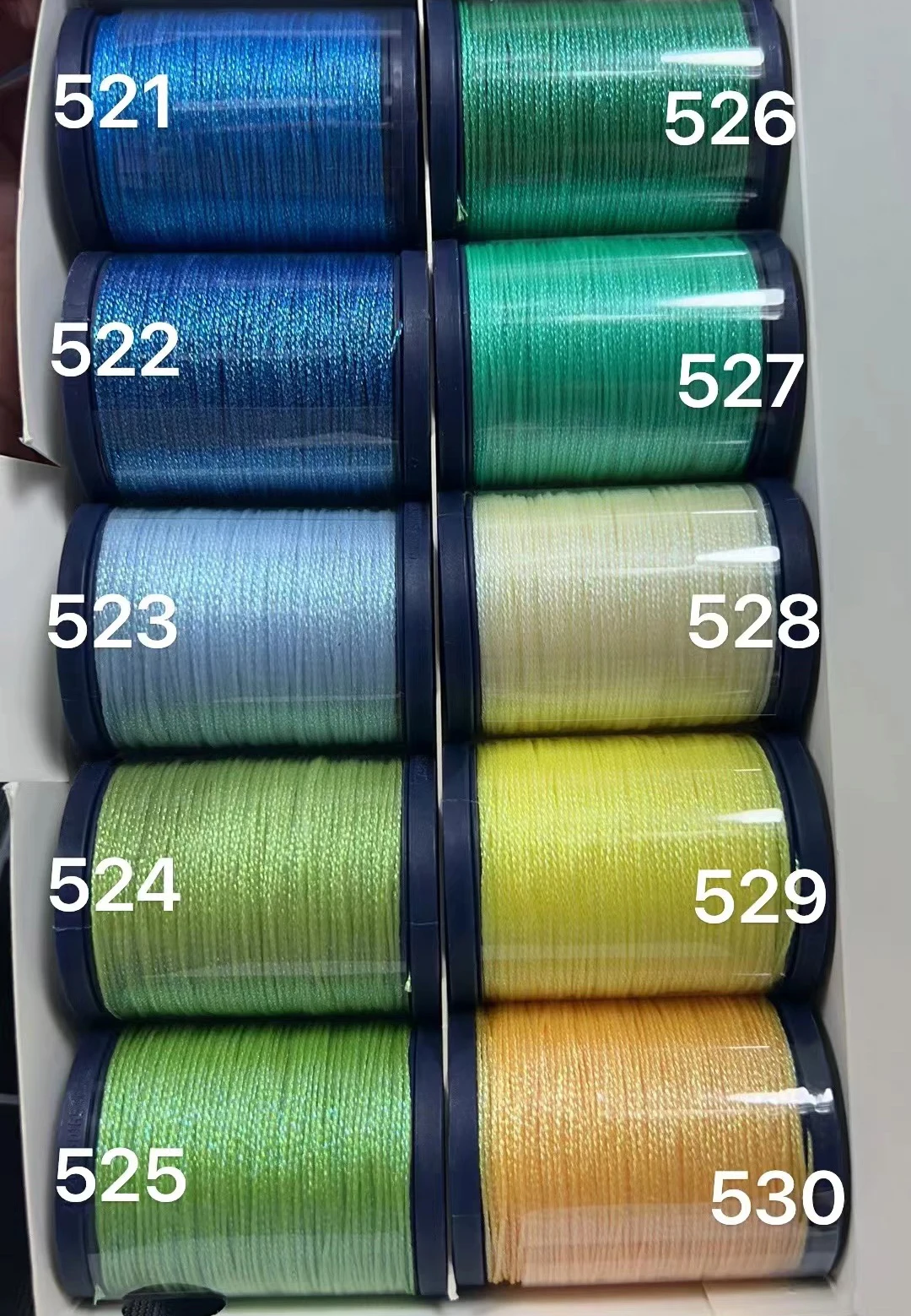 Macrame High Quality Multicolor Magic Color Gold  Round 0.55mm Waxed Thread for Bracelets Earrings Wax Cord
