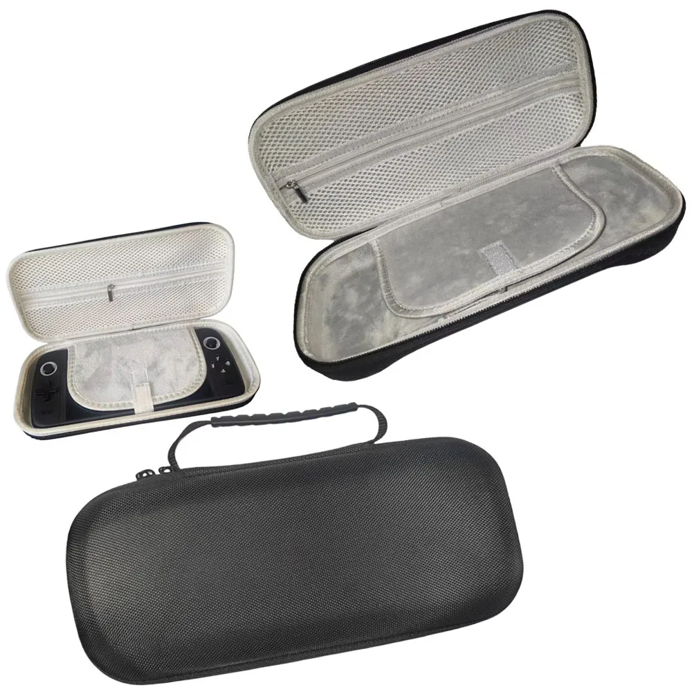 

for M27 Game Console Portable Organizer Bag Black Shockproof Handheld Game Console Hard Carrying Case Black