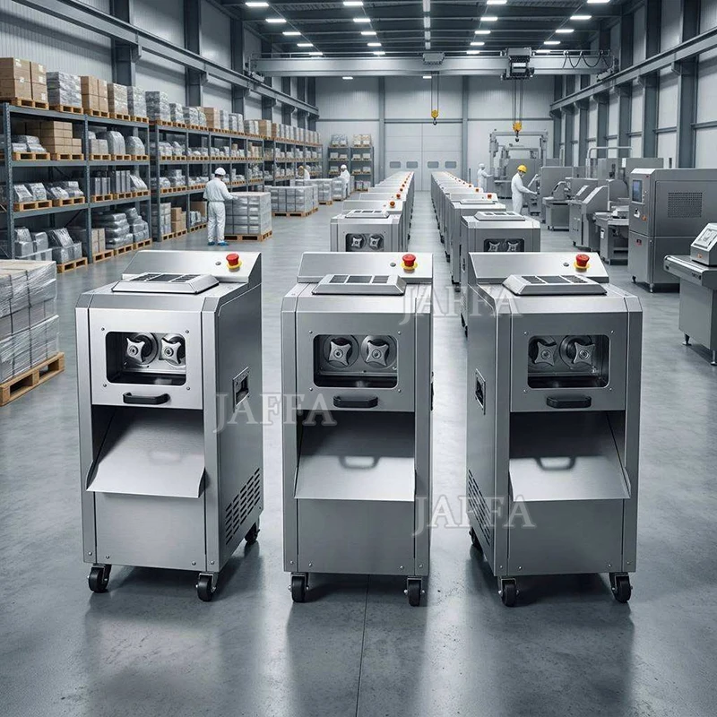 Vertical Commercial Meat Cutter, Fully Automatic and Multifunctional Cutting and Slicing Machine