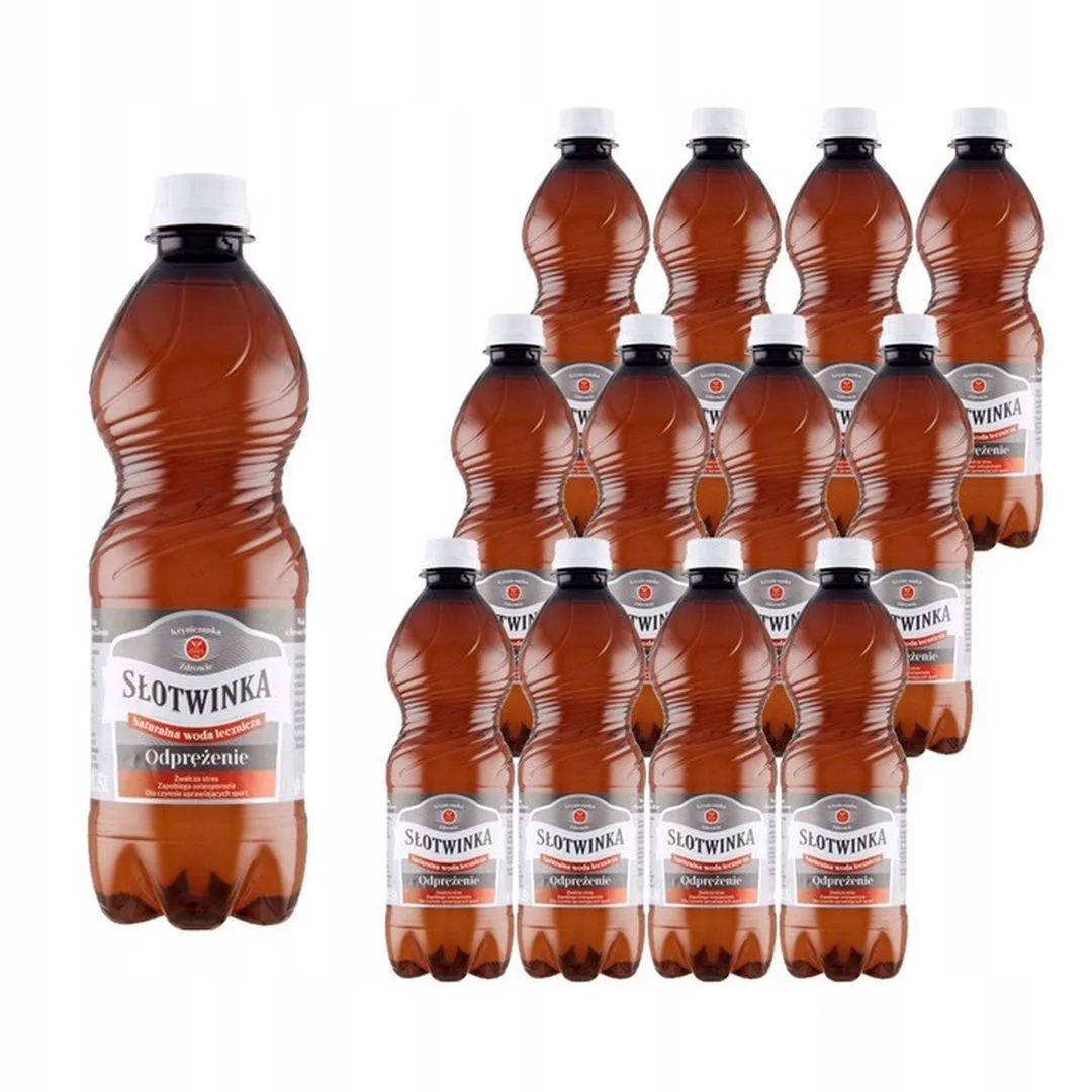 Słotwinka Naturalna woda lecznicza odprężenie 0,5 l x 12 sztuk