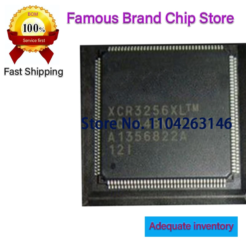 

XCR3256XL-12TQ144C XCR3256XL 144TQFP новый оригинальный