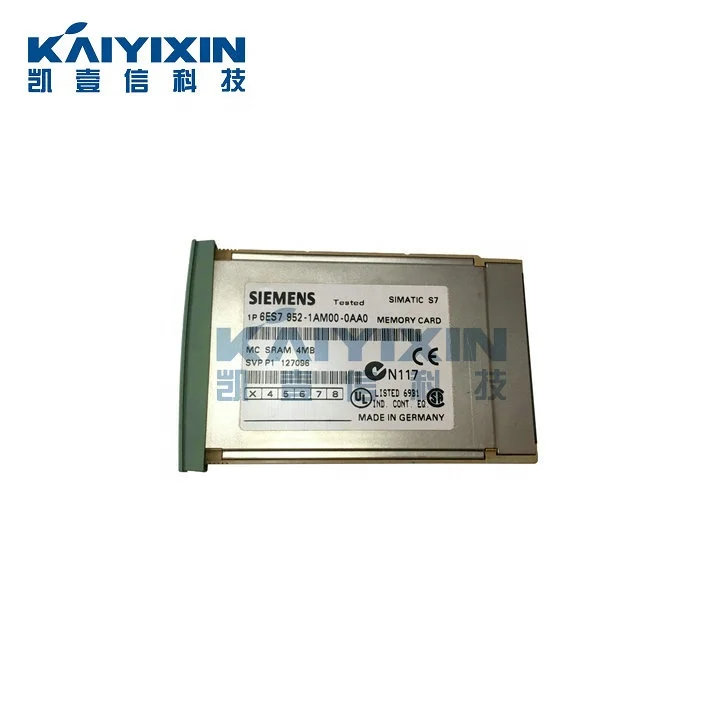 

6ES7952-1AM00-0AA0 SIMATIC S7 SRAM 4 МБ, 16-битная карта памяти