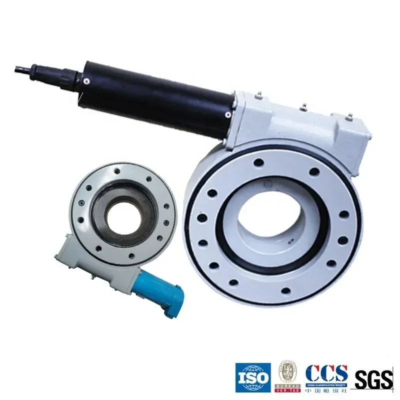 High Quality Worm Enclosed Slewing Drive Slew Drive SE7 With Electric Motor