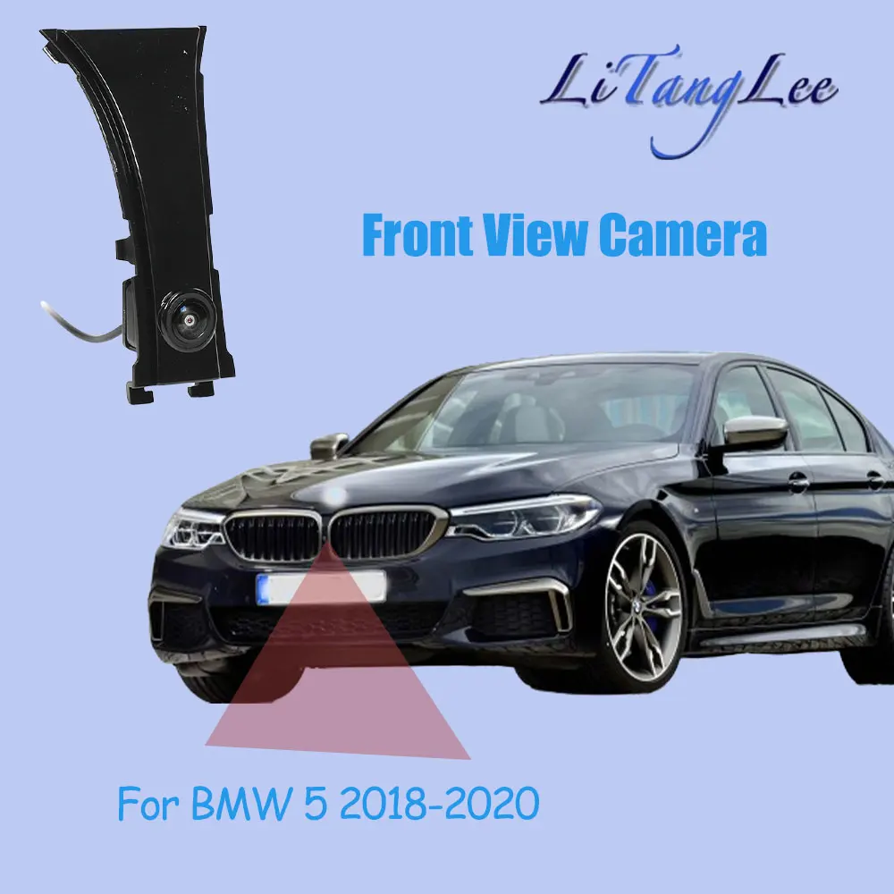 

Для BMW 5 2018-2020 Автомобильный логотип, камера переднего вида, ночное видение HD, водонепроницаемая, широкоугольная, для слепых зон, парковочная камера