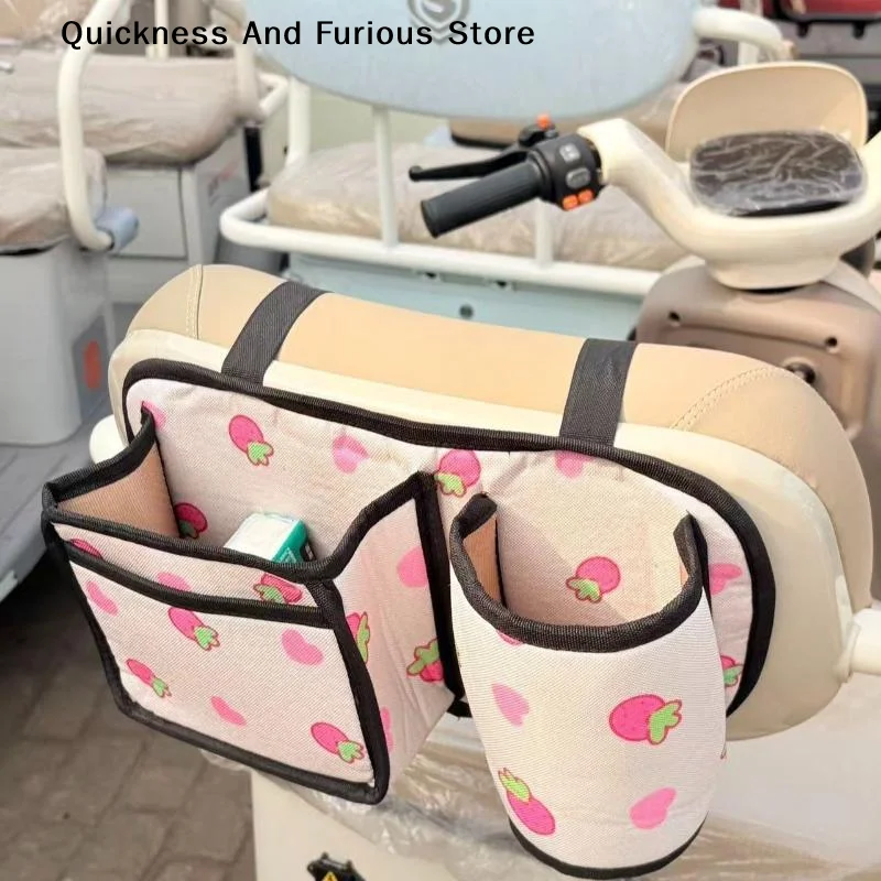 Electric Tricycle Seat Backrest Storage Bag,Multifunctional Storage Hanging Bag For Commuter Vehicles/Leisure Electric Tricycle