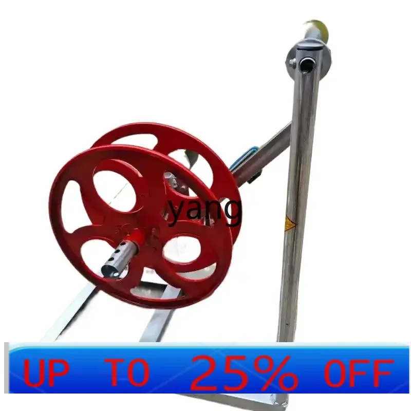 

LTT electric water hose reel 48v60v farmland watering water pipe reel