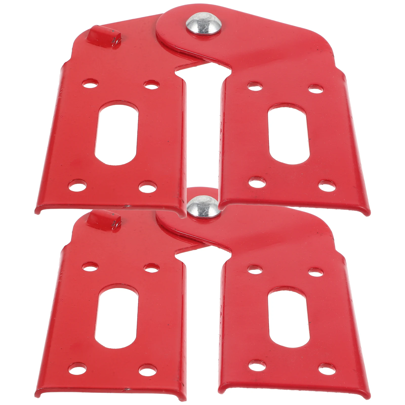 2pcs Heavy Hinge For Step Hinge Attic Attachment Attic Iron Step Ladder Joint Replacement Kit Ladder Accessories