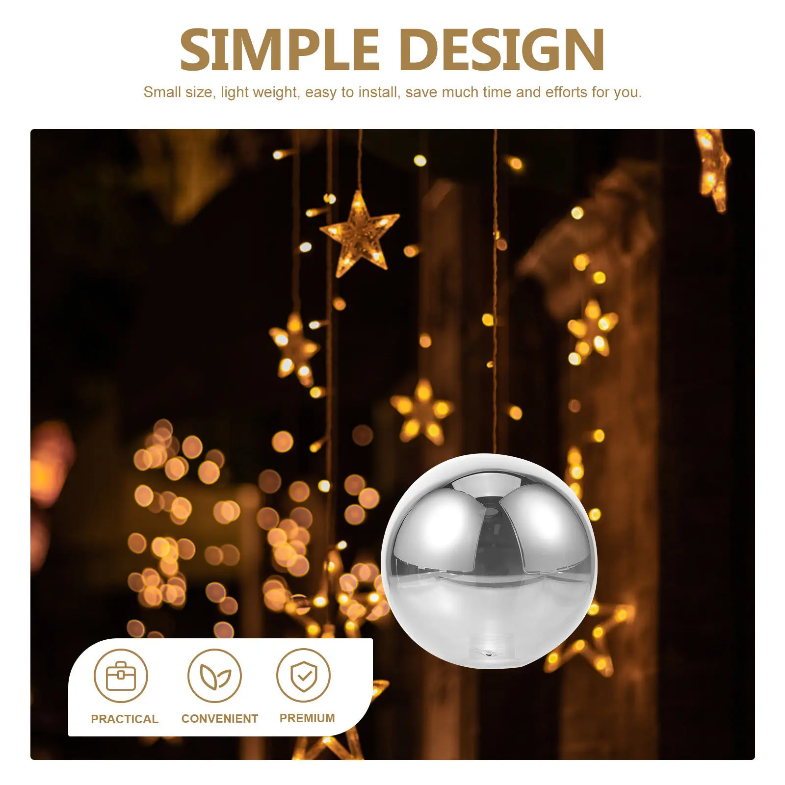 

Glass Ball Lampshade for Hanging Pendant Lights Modern Replacement Shade Cover for Bedroom Hallway Study Interior Decoration