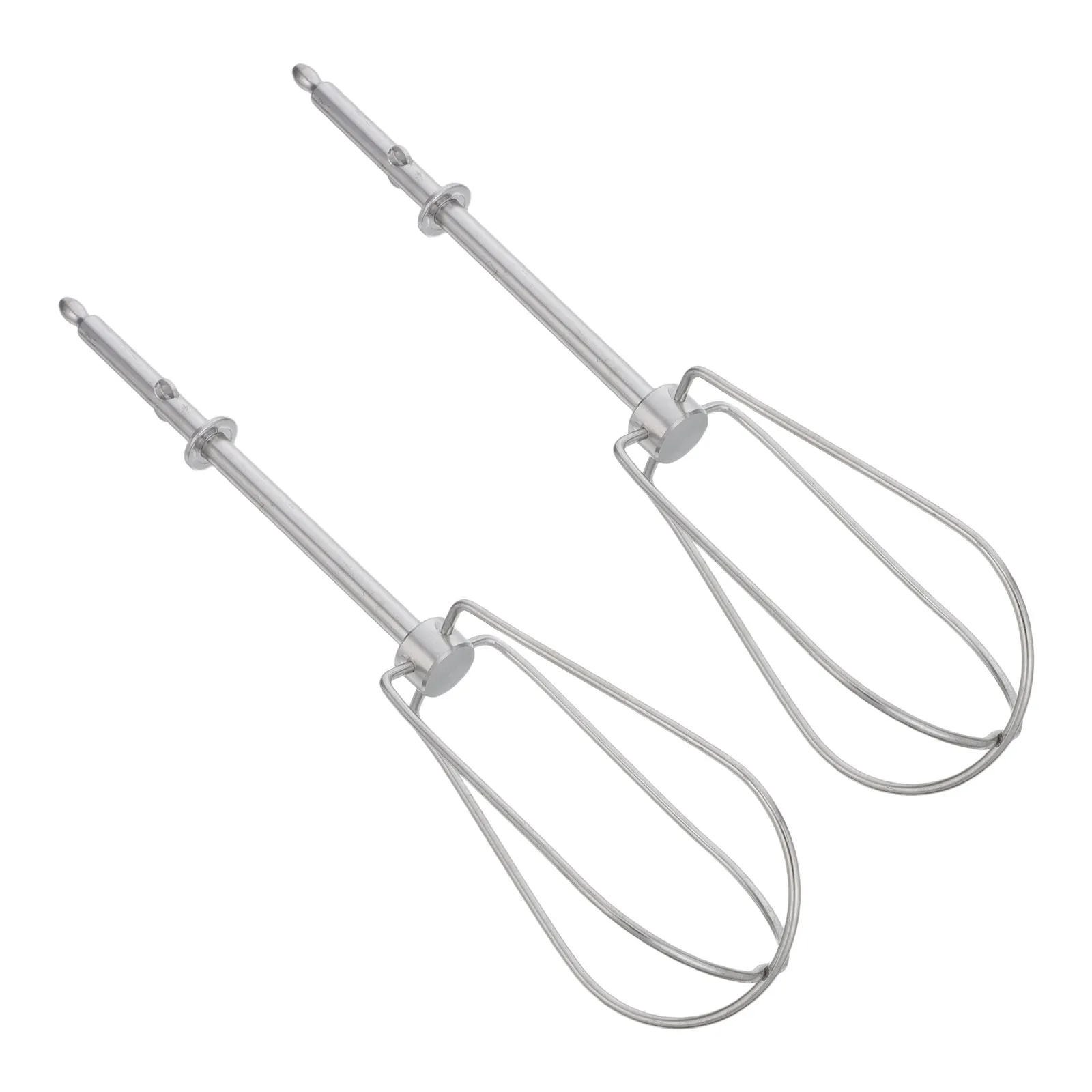 

2Pcs Stainless Steel Whisk Replacement for Hand Mixer - High Efficiency Egg Beater Attachment Easy Clean Rotary Whisk Beaters