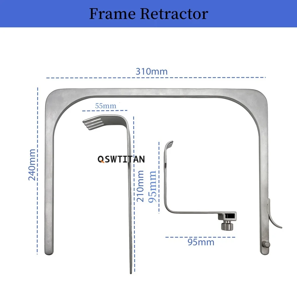 Stainless steel Hip joint retractor frame shape Orthopedic Surgical Instruments