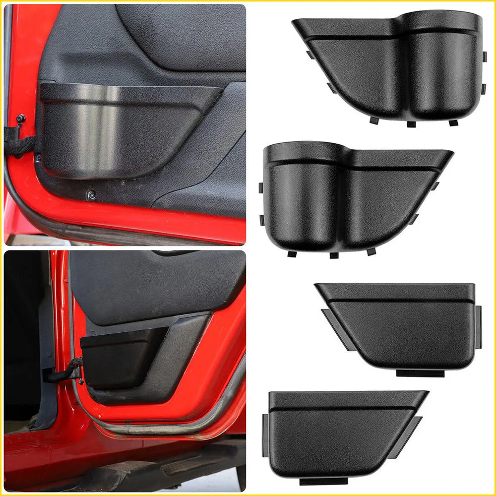 

Car Front Rear Door Mesh Pockets Storage Box Tray Organizer for Jeep Wrangler JK 2011-2017 Stowing Tidying Interior Accessories