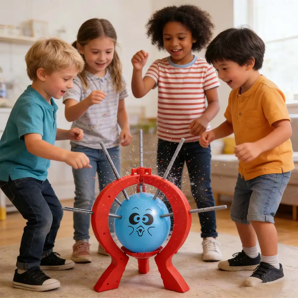 

Family Fun Balloon Popping Game Entertainment Interactive Exploding Balloons Games Stick Exciting Children Balloon Popping