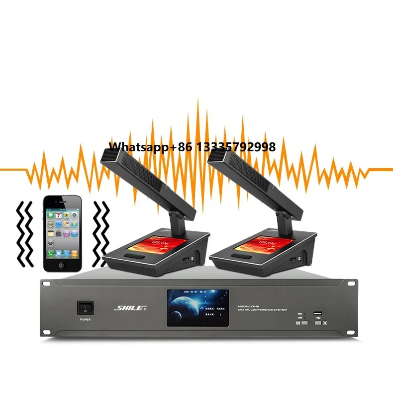 

Intelligent Digital Video Conference System Mic Professional Wired Microphone With Main Machine
