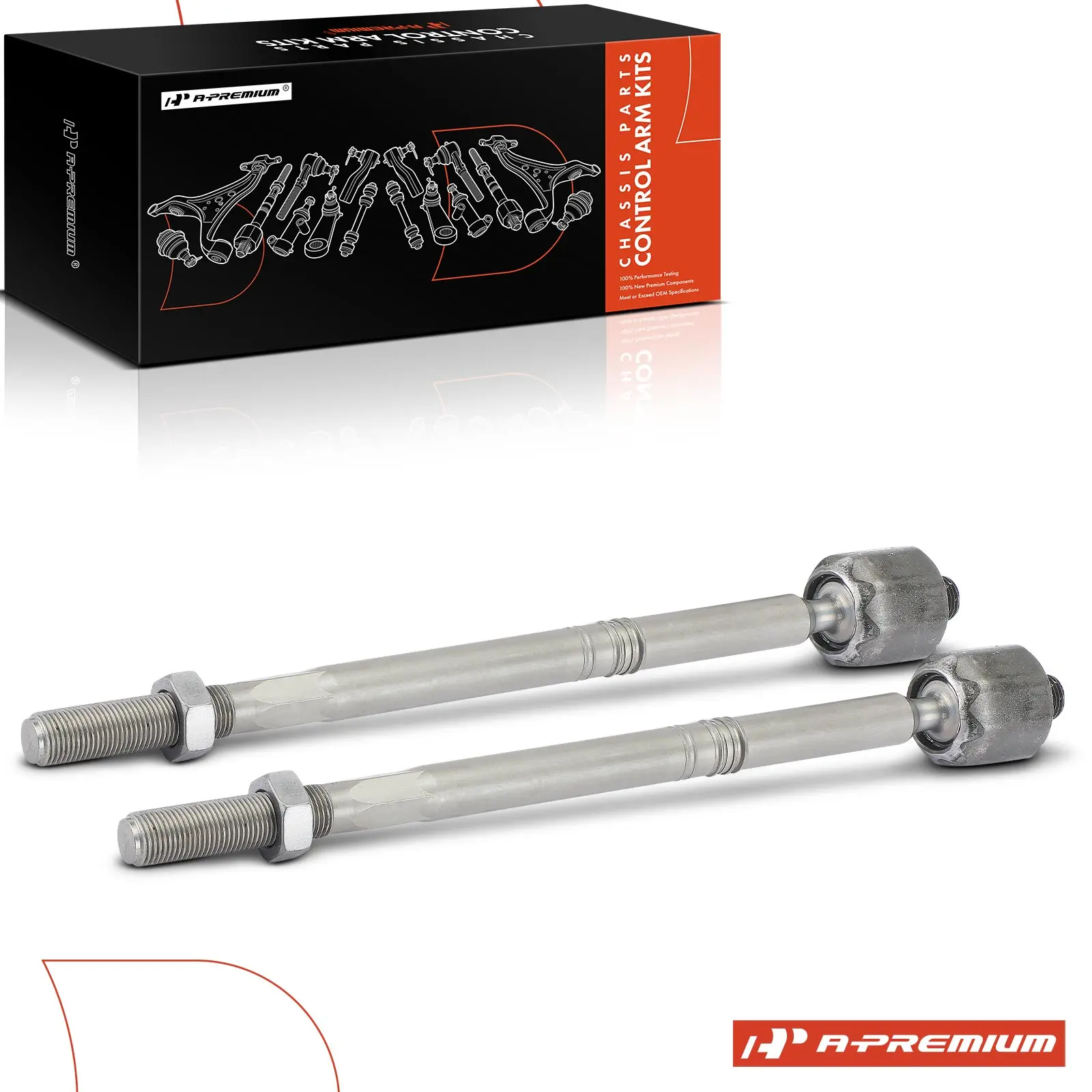 A-Premium 2x Front Inner Tie Rod Ends for Land Rover Discovery 2017-2023 Range Rover 2016-2023 Range Rover Sport 2016-2022