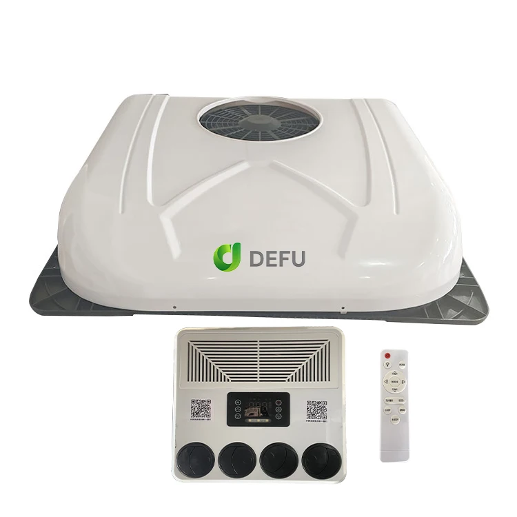 Dc Air Conditioner 24v Electric Parking Roof Top Ac Campervan Aircon Camper 12 Volt Aire Acondicionado De 12v