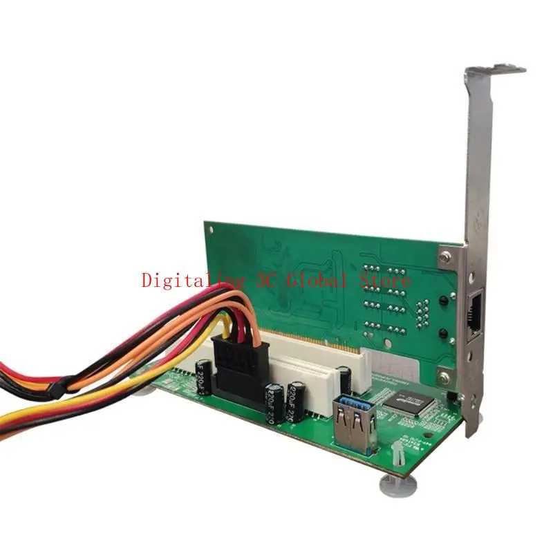 PCIE do podwójnej karty konwertera PCI Rozszerzenie karty USB Dodaj karty do ekspansji