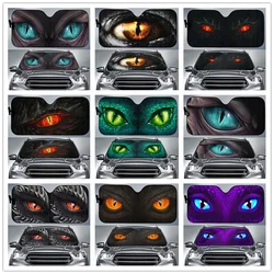 DRAGON EYE Universal Car Side Window Sun Shade Cute Windshield Sunshade for Cars Sedan Truck SUV Sun Visor Protector