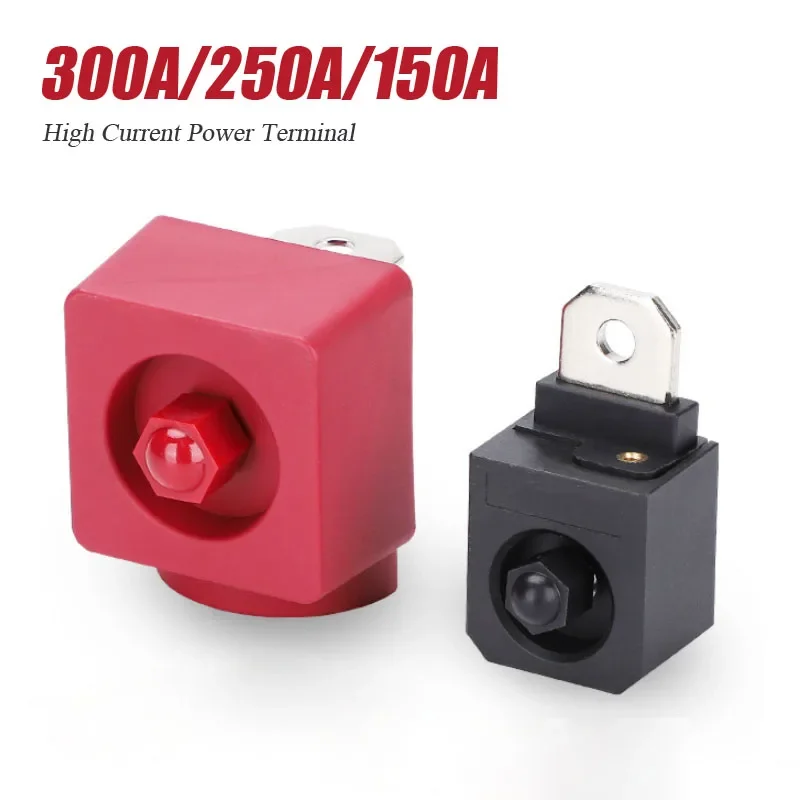 300A Energy Storage Lithium Battery Termianl Blocks 150A 250A High Current Power Terminals Connector for Inverter RV Battery