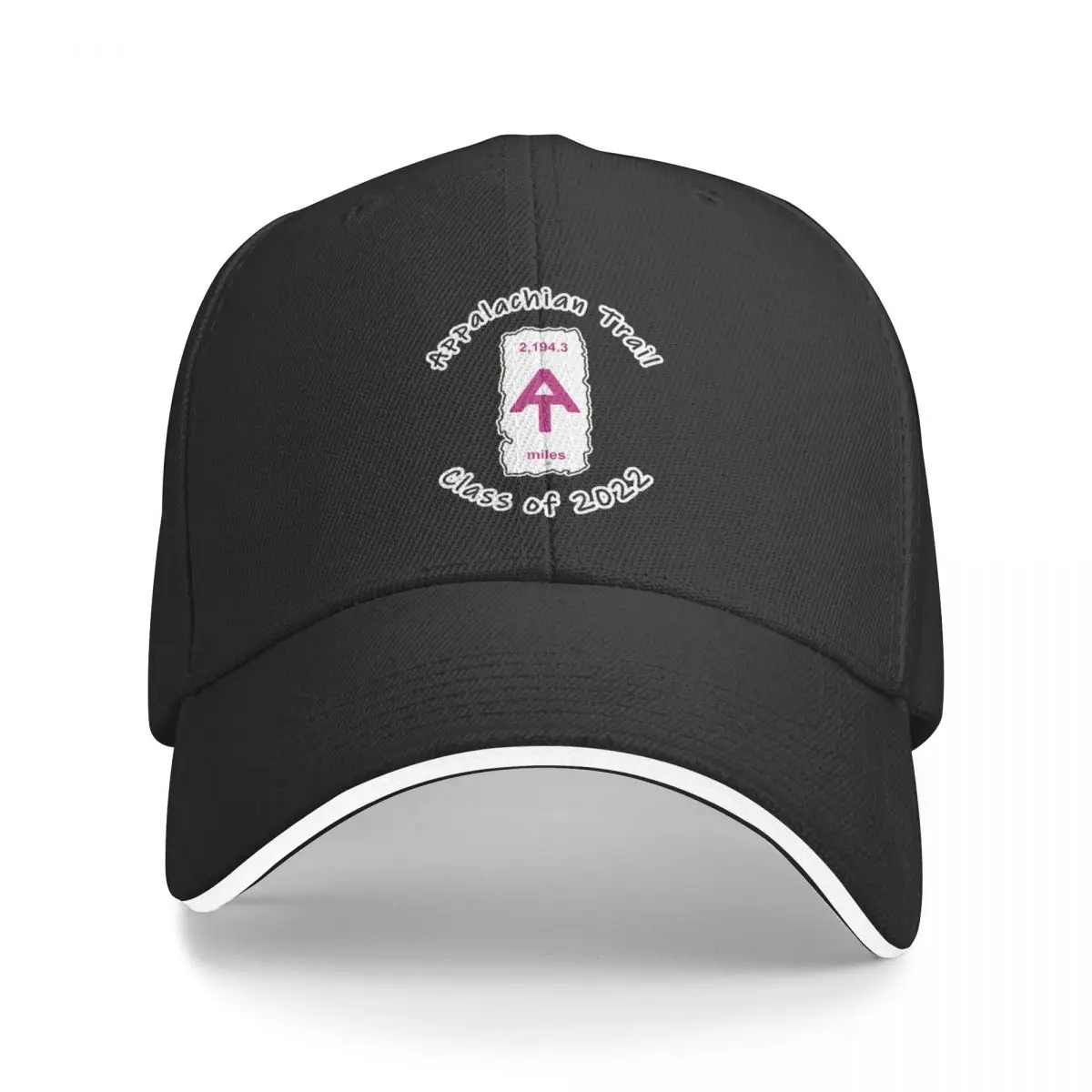 Appalachian Trail Class of 2022 mileage and AT logo Baseball Cap party Hat Cosplay Christmas Hat Icon Women's Beach Visor Men's