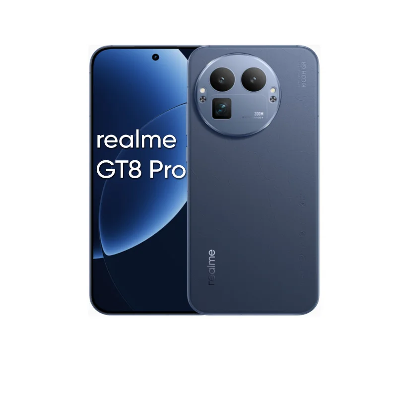 realme GT 8 Pro 5G Smartphone Snapdragon 8 Elite Gen 5 200MP Ultra Camera 50W Wireless Charge 144Hz Screen New Global Version