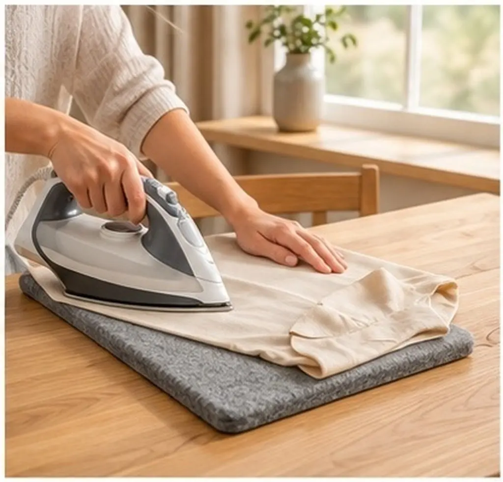 Protective Felt Ironing Mat Heat Resistant Pressing Pad for Quilting Ironing Board Home Shop Clothes Protection Accessory