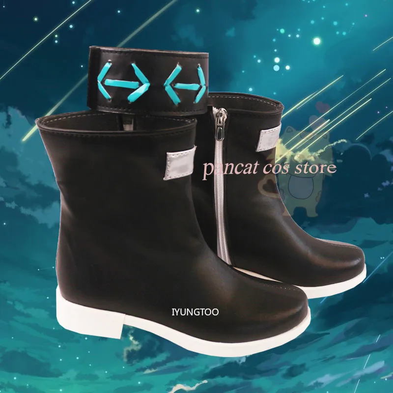 Arknights Anime Andreana Cosplay Schoenen Comic Anime Game Cos Lange Laarzen Cosplay Kostuum Prop Schoenen Voor Con Halloween Party