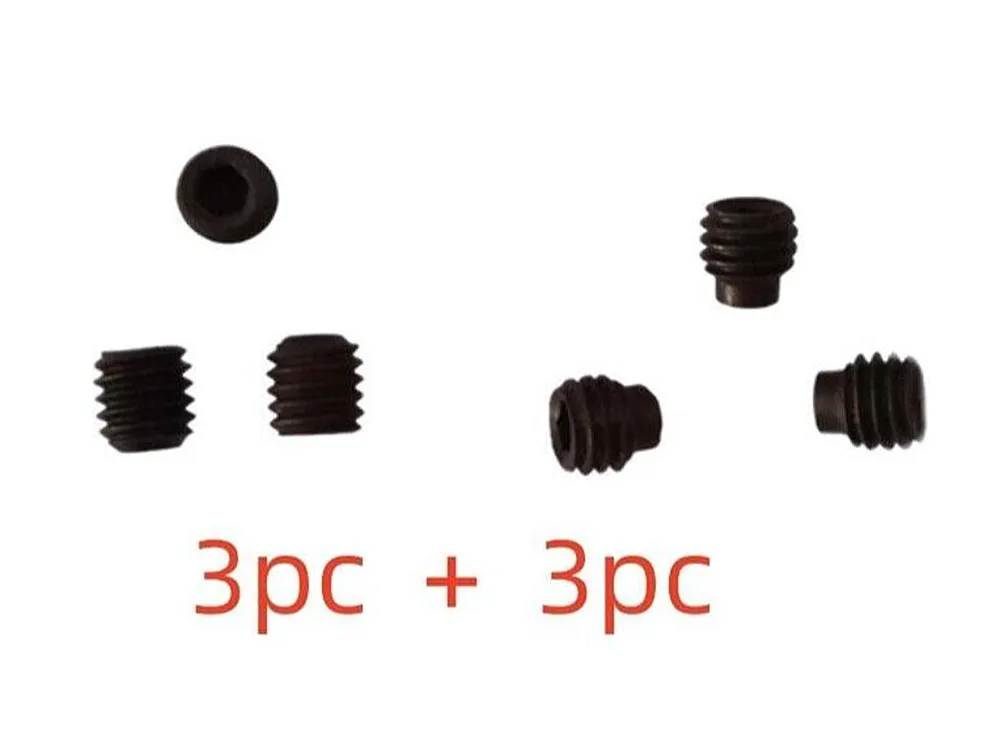 Fresadora para Bridgeport Parte, Alinhamento de Pinça, Parafuso de Ajuste, M1137, Ferramenta M1424, CN, 3Set, 6Pcs