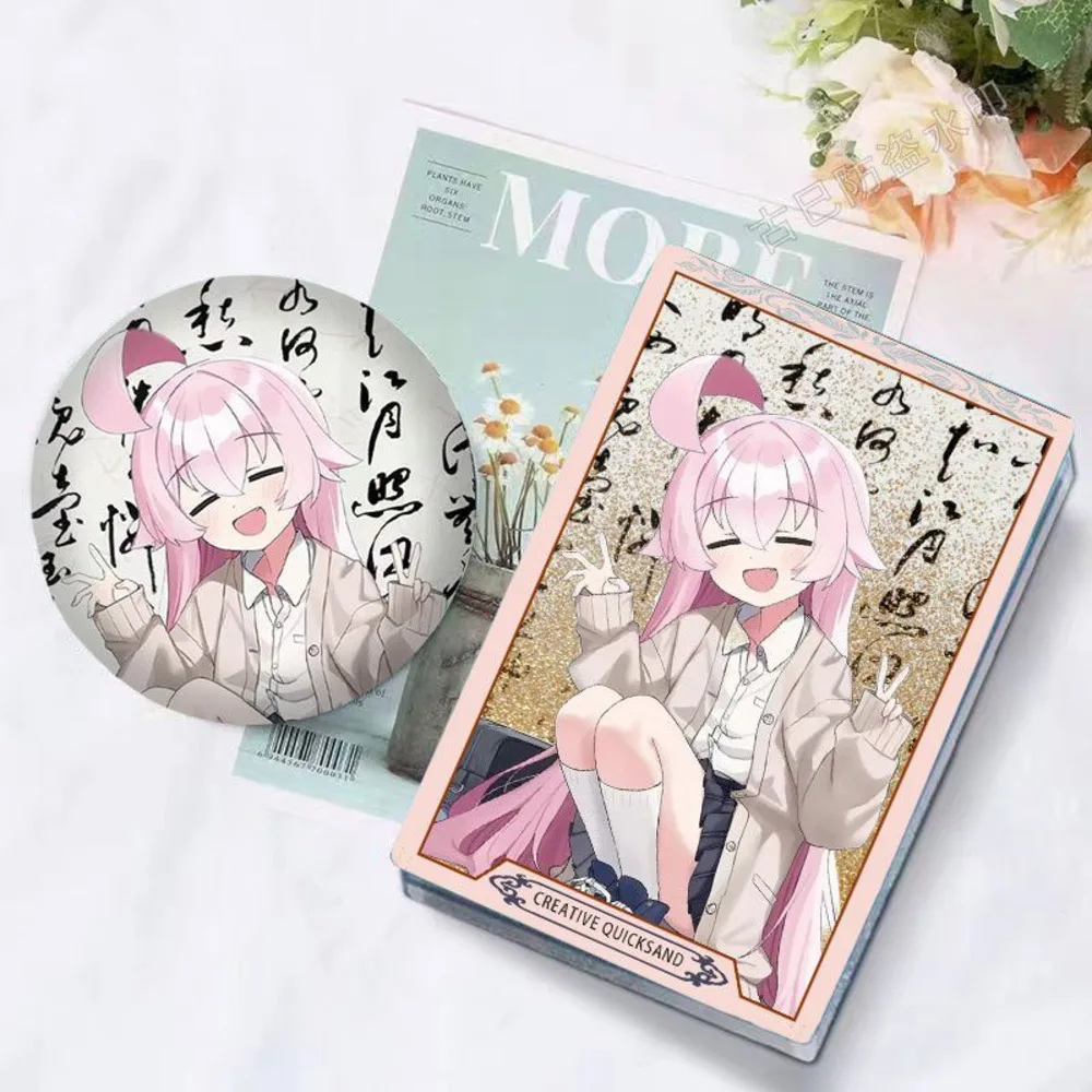 

Anime Blue Archive Takanashi Hoshino Cosplay Quicand Mahjong Acrylic Ornaments Badge Brooch Clothes Backpack Accessories