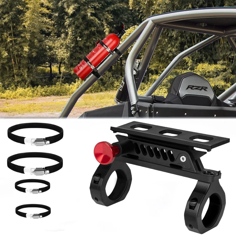 

Fit for 1.75"-2" Roll Cage for Polaris RZR Maverick Can Am X3 UTV Fire Mount Kits Roll Bar Fire Holder