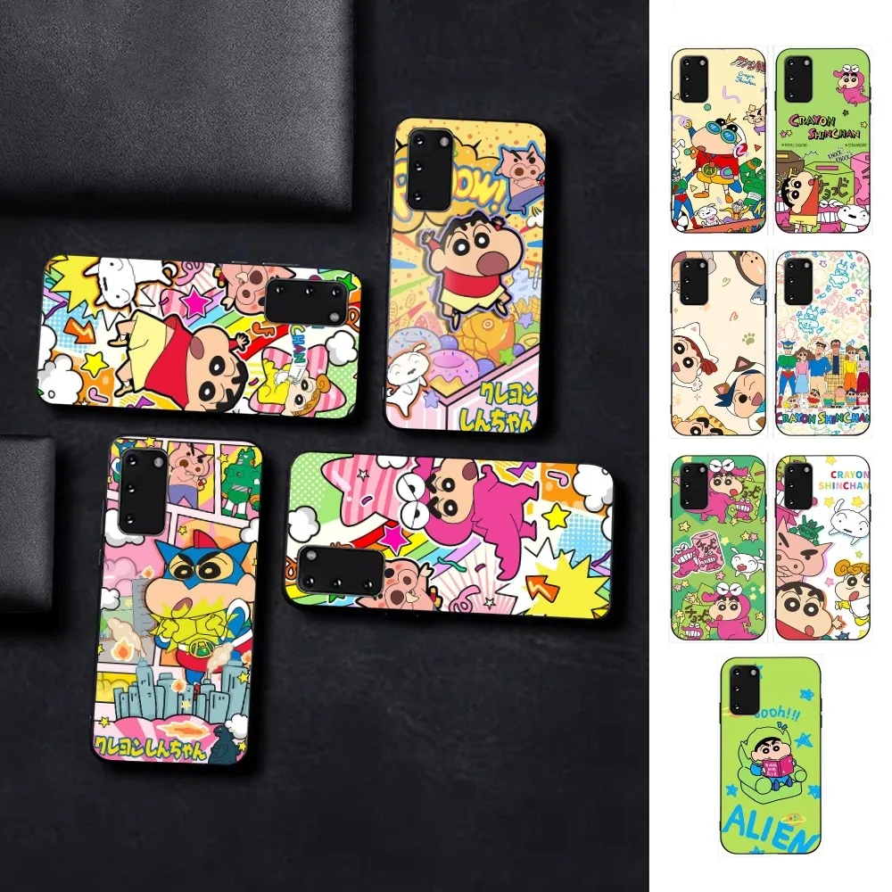 C-Crayon S-Shin Chan Cute Fashion Phone Case For Samsung S 9 10 20 21 22 23 30 23 24 Plus Lite Ultra FE S10lite Fundas