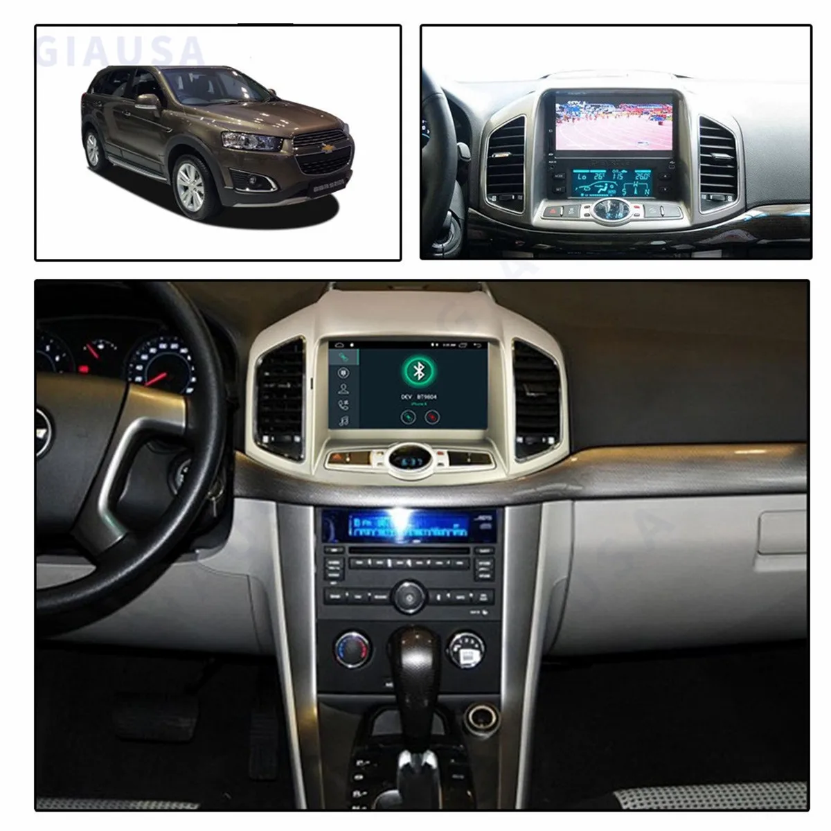 

For Chevrolet Captiva 2011-2018 Android14 Auto Navigation GPS Car Radio Multimedia Video Player Stereo Carplay 4G WIFI Head Unit