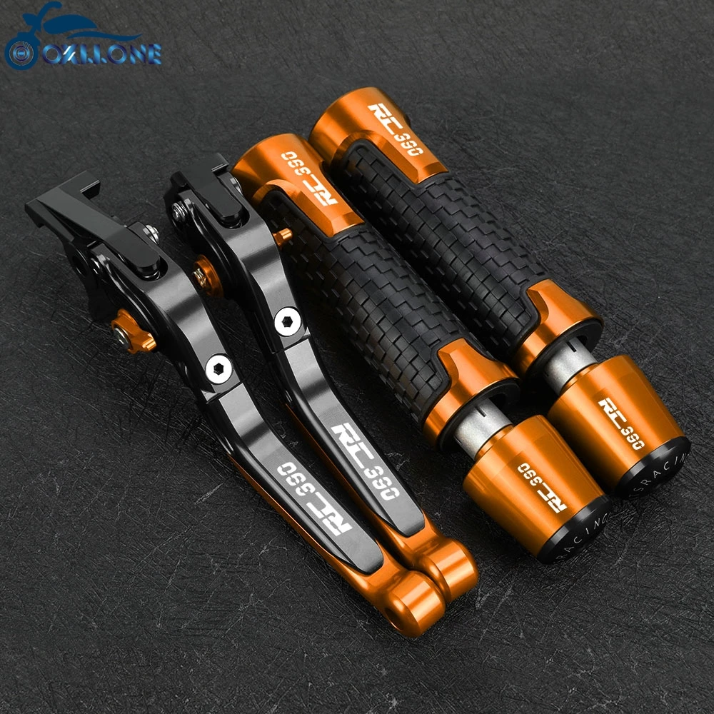 

For RC390 RC 390 2013-2021 2022 2023 2024 Motorcycle Accessories Brake Clutch Levers Handbrake Handlebar Grip Handle Hand Grips