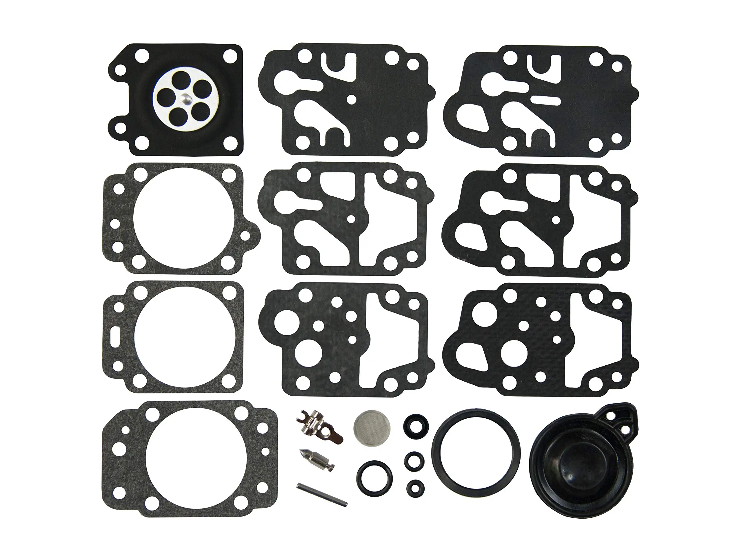 Carburetor Repair/Rebuild Kit Replaces Walbro K13-WYK for WYK Carburetor D13-WYK D20-WYK D21-WYK D22-WYK K20-WYK K21-WYK K22-WYK