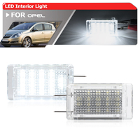For Opel/Vauxhall Corsa D S07 2006-2014 Car White Interior Lighting SMD LED F&R Under Footwell/Trunk Luggage/Glove Box Light