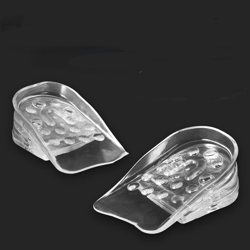 

Невидимые стельки с усилением высоты, 5 слоев, силиконовые стельки унисекс, эластичные дышащие стельки