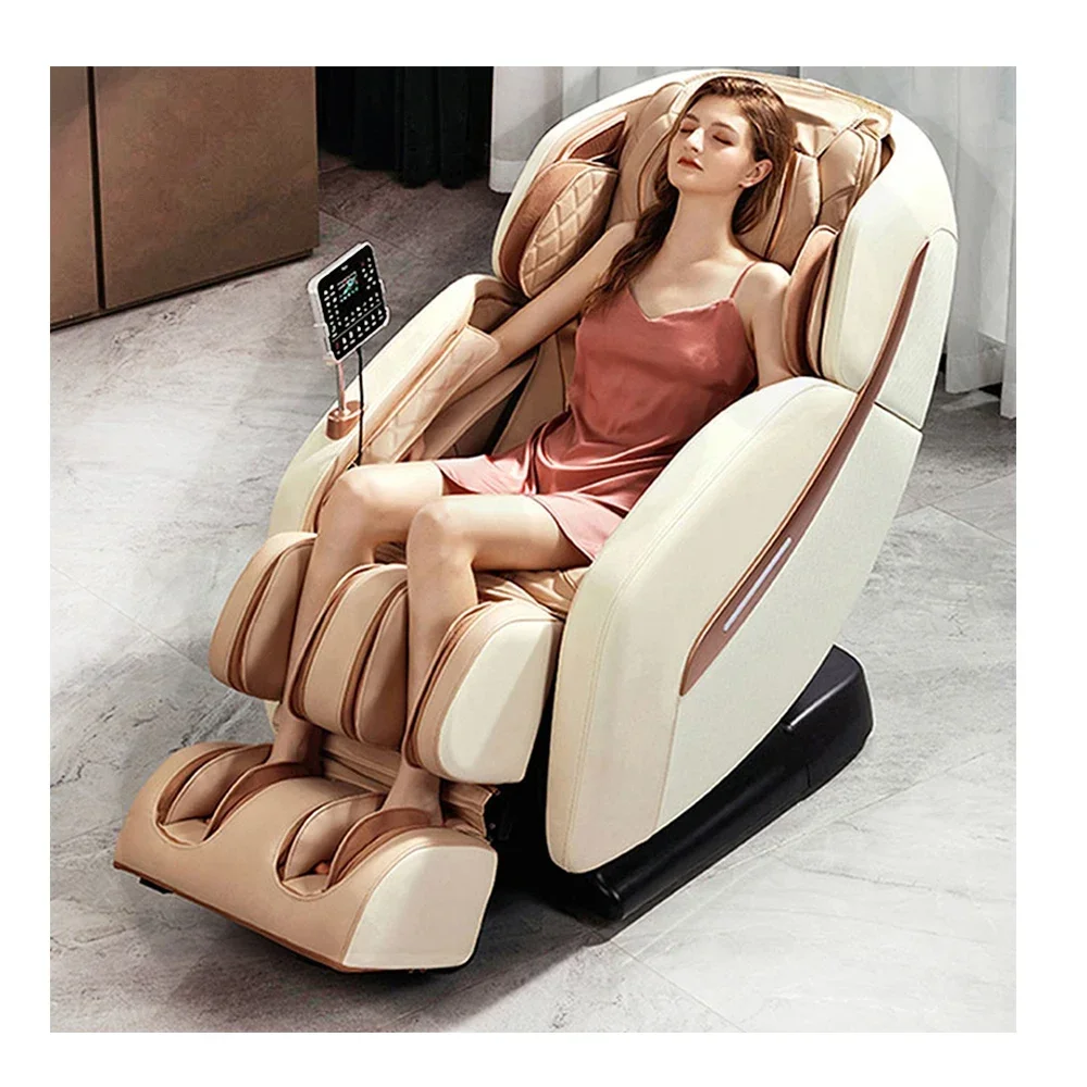 

PU Leather Small Full Body Massage Chair 2D Zero Gravity Luxury Thai Stretch Sl Track Electric Massage Sofa