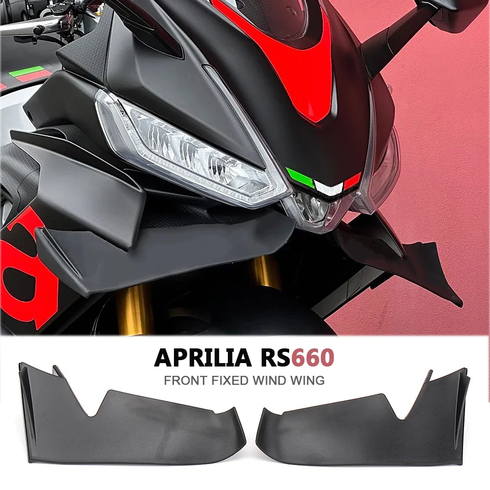 

Front Fixed Wind Wing For Aprilia RS660 RS 660 rs660 Motorcycle Wind Deflector Spoiler Fairing Winglets Accessories