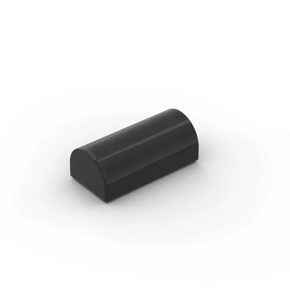 MOC 10 قطعة قابلة للاستبدال 3563 الطوب المنحني 1x2x2/3 مزدوجة المنحدر اللبنات متوافق منزل القلعة لتقوم بها بنفسك لعبة الأطفال هدية عيد الميلاد