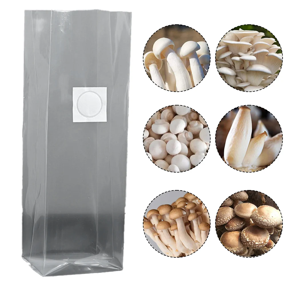 Mushroom Growing Bags With 0.2 Μm Filter PP Heat-resistant And Insect-proof Breathable Bag With Breathable Good Load Bearing