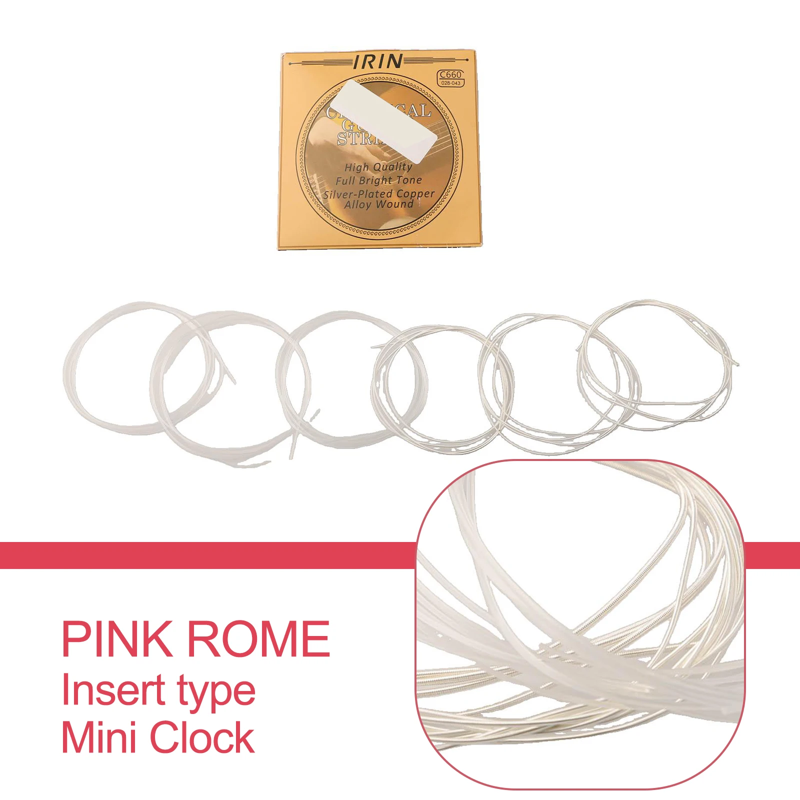 High-Quality Guitar Strings 0.71 0.81 1.02 0.76 0.89 1.09mm Nylon Guitar Strings Cable Core Comfortable And Reliable Great Value