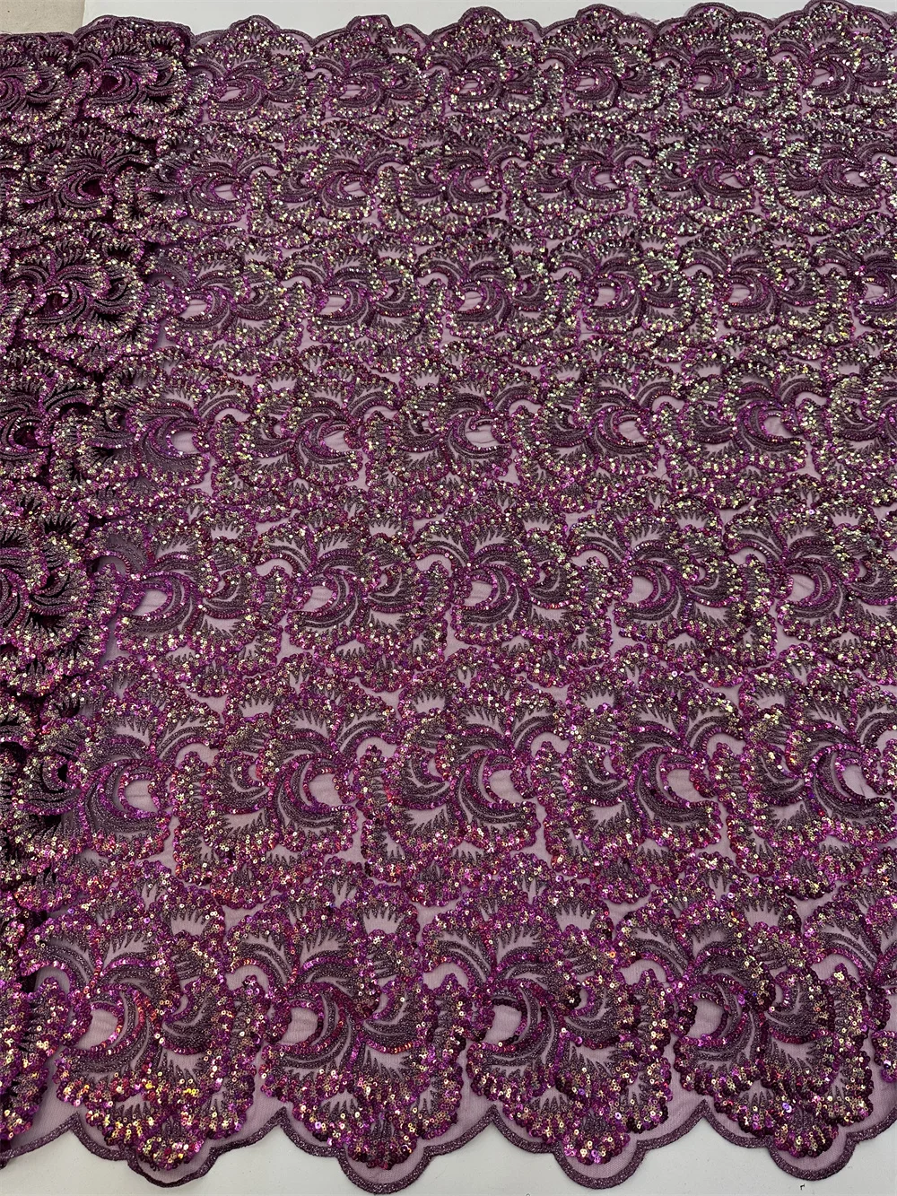 Tissu Africain NigWin en Dentelle et Velours pour Femme, Maille Française, Paillettes, Robes de Soirée, Haute Qualité, 2024